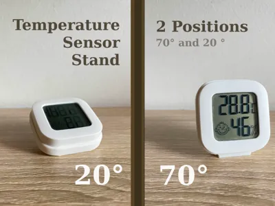 Temperature Sensor Stand - 2 Positions 70° and 20°