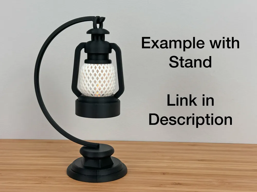 Mini Oil Lamp Tea Light Lantern - Free 3D Print Model - MakerWorld