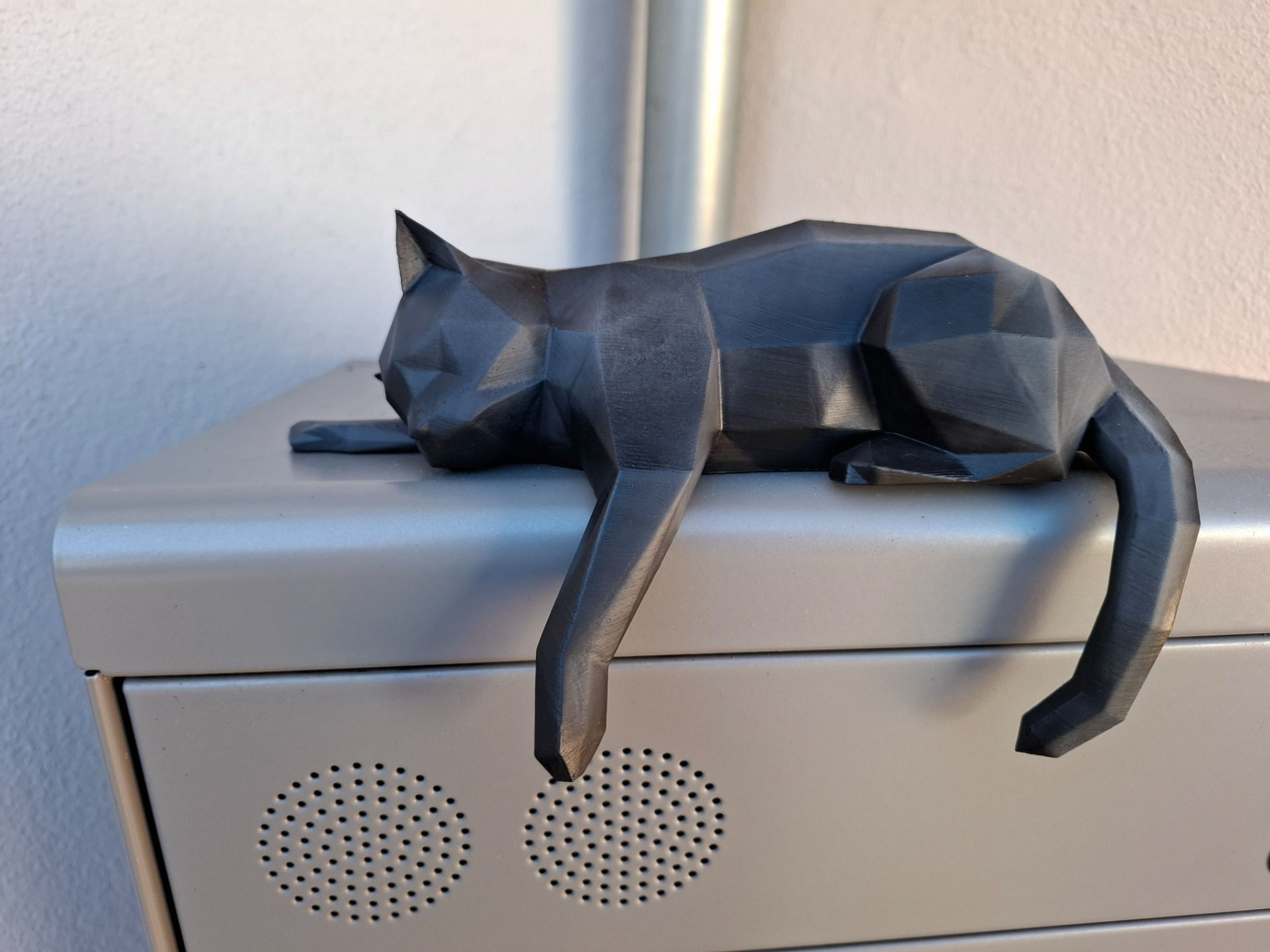 Cute Cat sleeping - Stair decoration