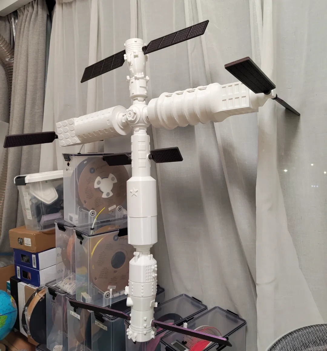 Miniatura 1 do modelo 3D 天宫空间站