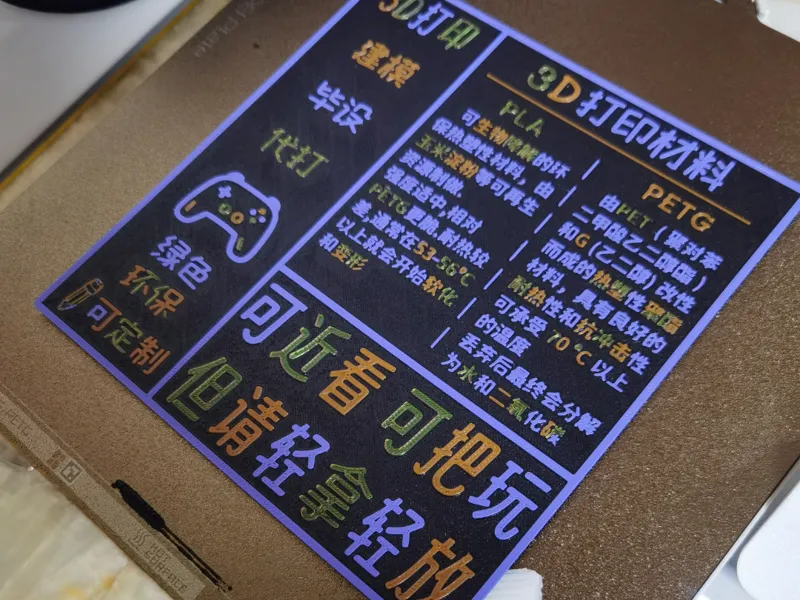 摆摊提示牌