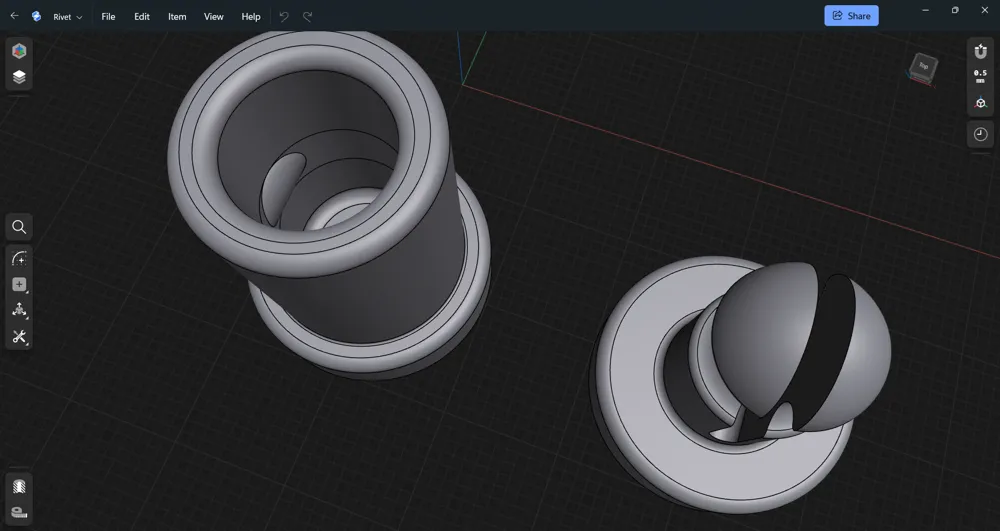 Rivet - Free 3D Print Model - MakerWorld