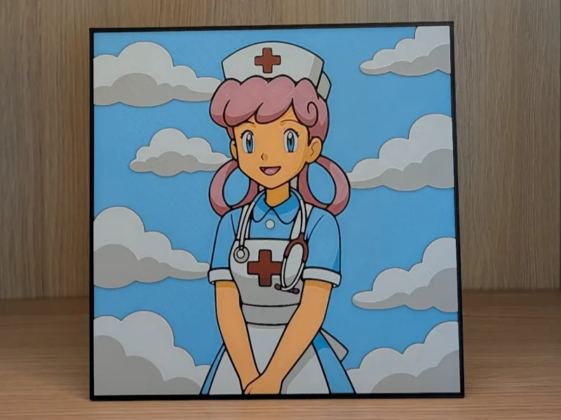 Nurse Joy Hueforge & Frame