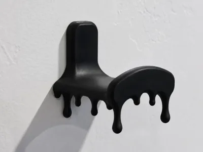 Melting Wall Headphone Holder