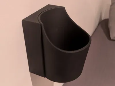 Wall mount for bottles