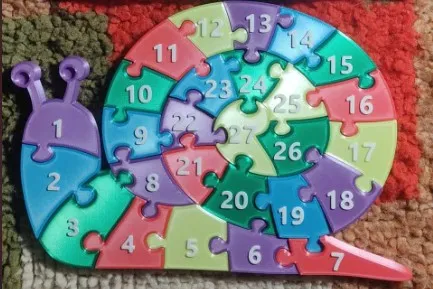 Number snail