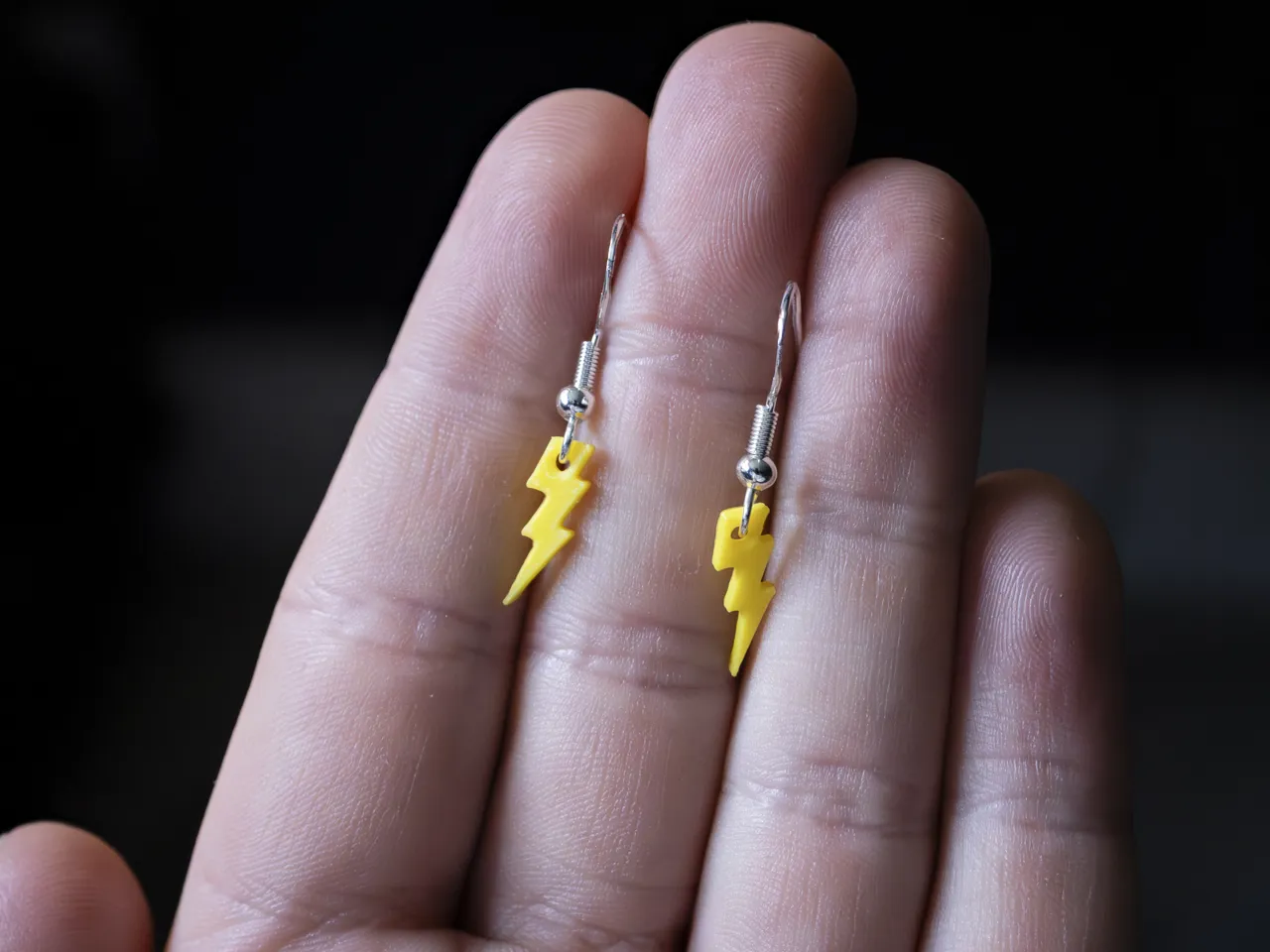 Zeus Bolt Earrings view 2