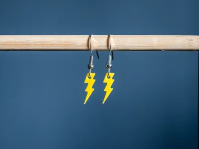 Zeus Bolt Earrings