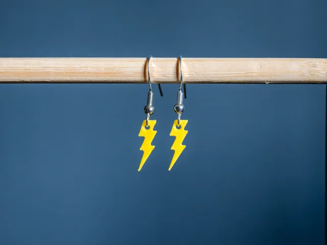 Zeus Bolt Earrings