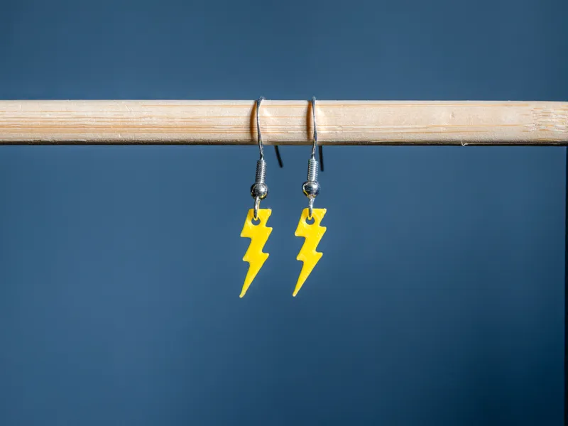 Zeus Bolt Earrings