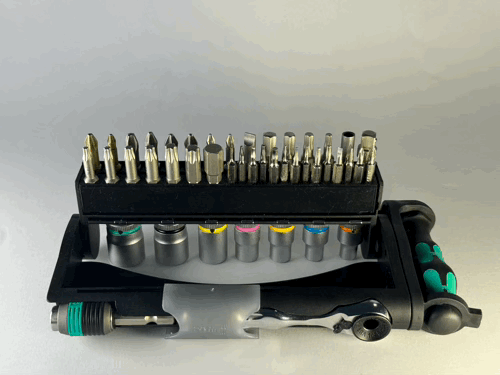 Wera Tool-Check Plus 4mm precision bit holder EDC