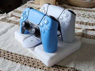 Dual PS5 Controller and Remote Stand