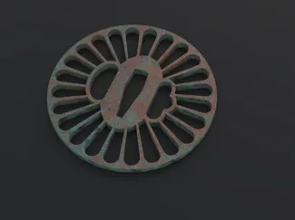 Tsuba Japanese katana guard