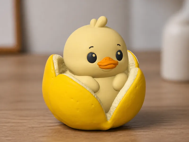 Duck in Mandarine