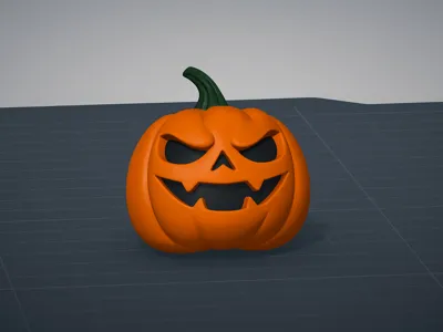 Scary Halloween Pumpkin small