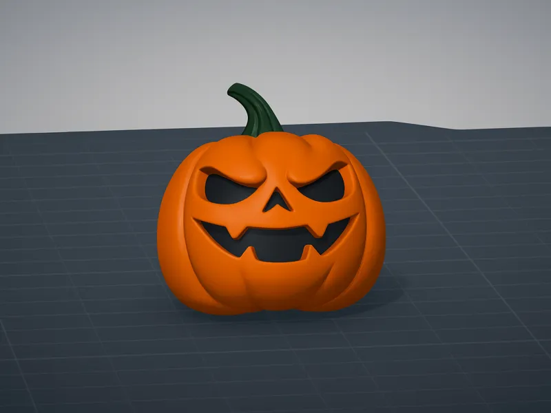 Scary Halloween Pumpkin small
