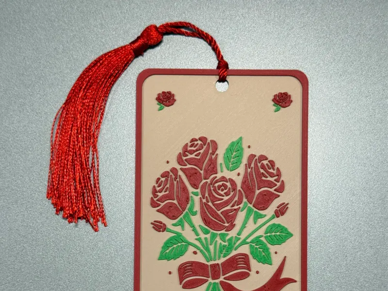 Roses Bookmark