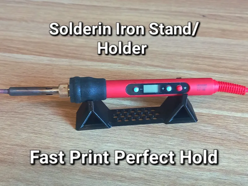 Soldering Iron Holder Stand