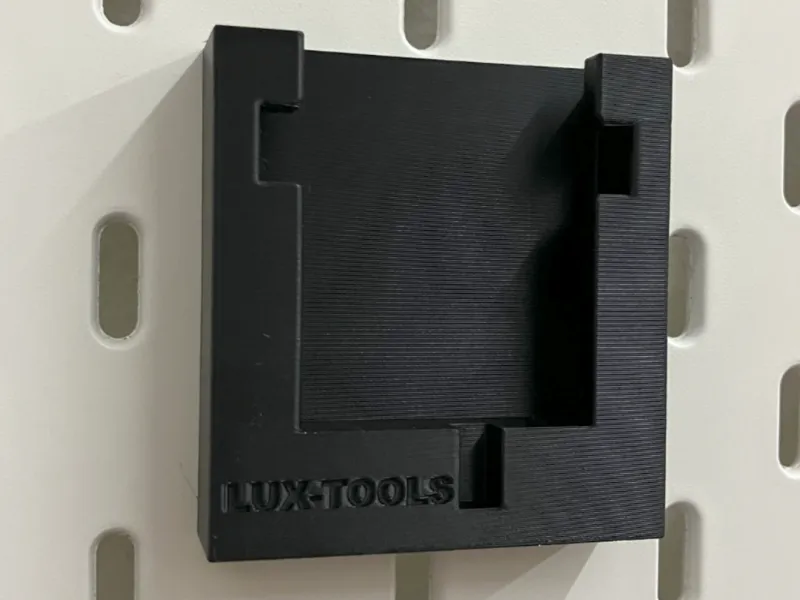 Lux Tools Akku Halter für Ikea Skadis