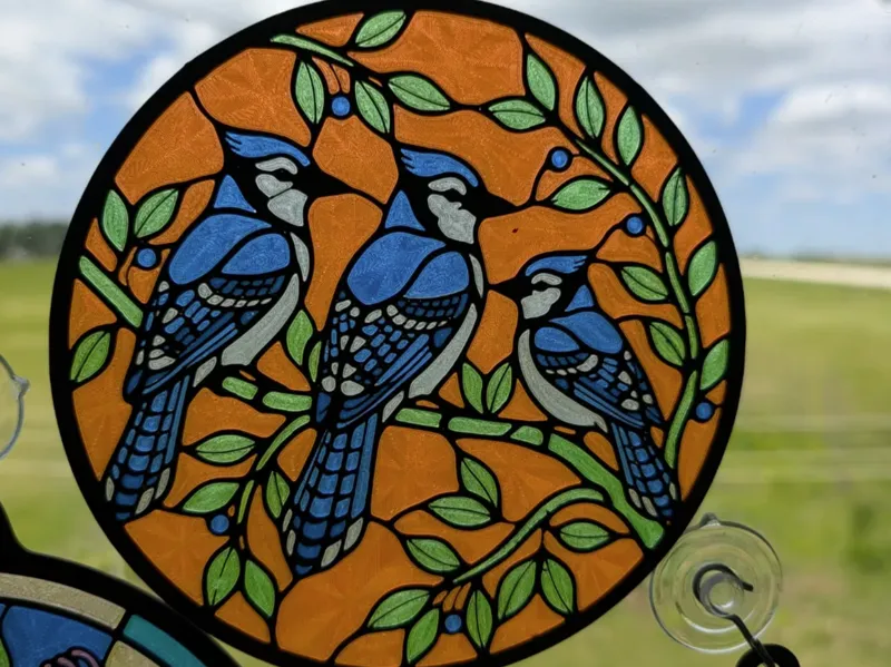 Bluejay Sun Catcher