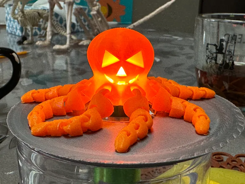 Jack O Lantern Octopus remix