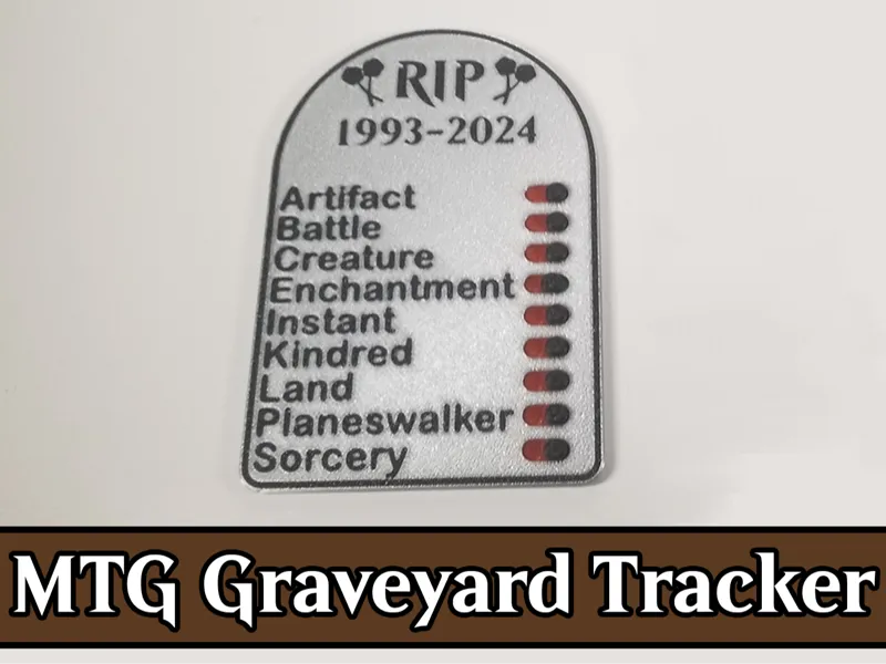 MTG Graveyard Tracker - Delirium / Tarmogoyf