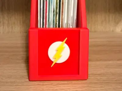 The Flash - Comic book holder label