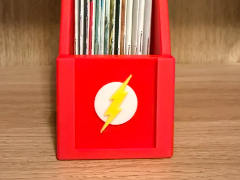 The Flash - Comic book holder label