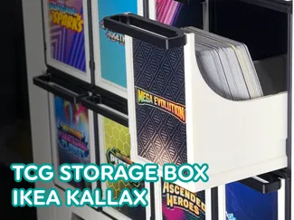 TCG Card Storage Box for IKEA Kallax Modular