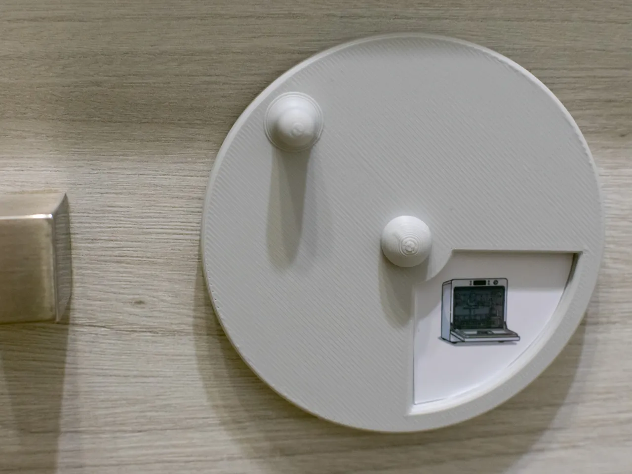Rotating Sign | Dishwasher Sign | Door Sign view 4