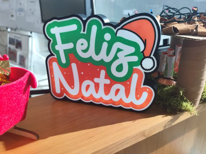 Feliz natal lightbox