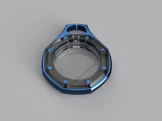 Royal Pop Pocket watch - Homage to AP & Swatch