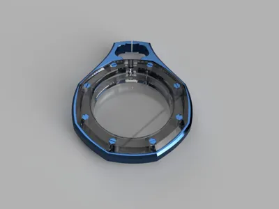 Royal Pop Pocket watch - Homage to AP & Swatch