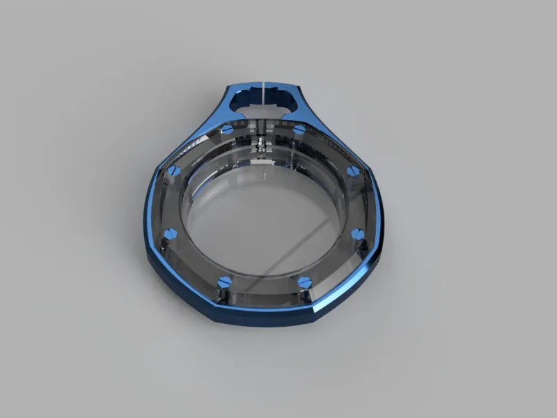 Royal Pop Pocket watch - Homage to AP & Swatch