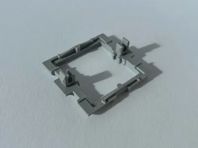Holding bracket for Gira E2 switch