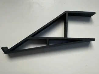 Keyboard Bracket for Ikea Lack Shelfs