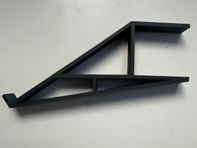 Keyboard Bracket for Ikea Lack Shelfs