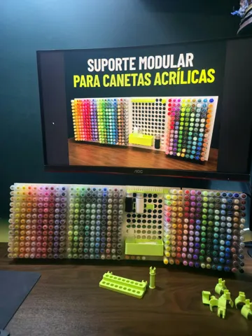 Organizador: Organizador Modular Para Canetas Acrílicas — vista de referencia 4
