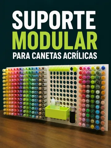 Organizador: Organizador Modular Para Canetas Acrílicas — vista de referencia 2