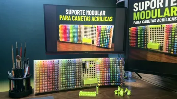 Organizador: Organizador Modular Para Canetas Acrílicas — vista de referencia 5