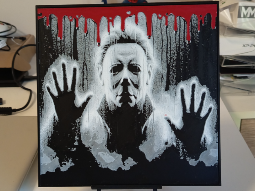Michael Myers hueforge 3D model