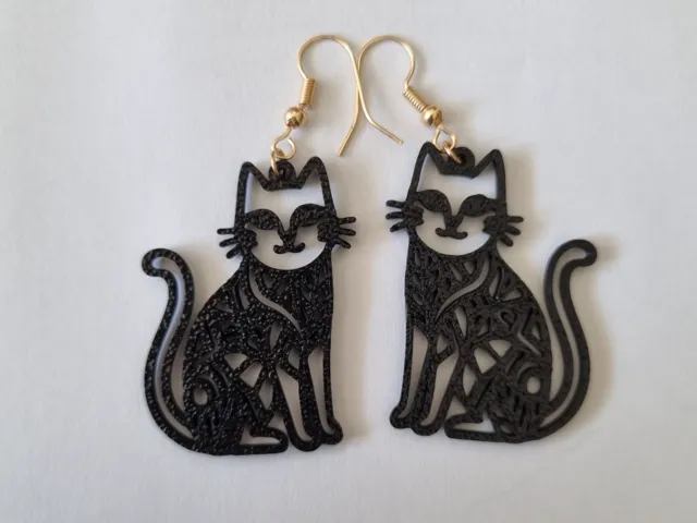 Cat earrings