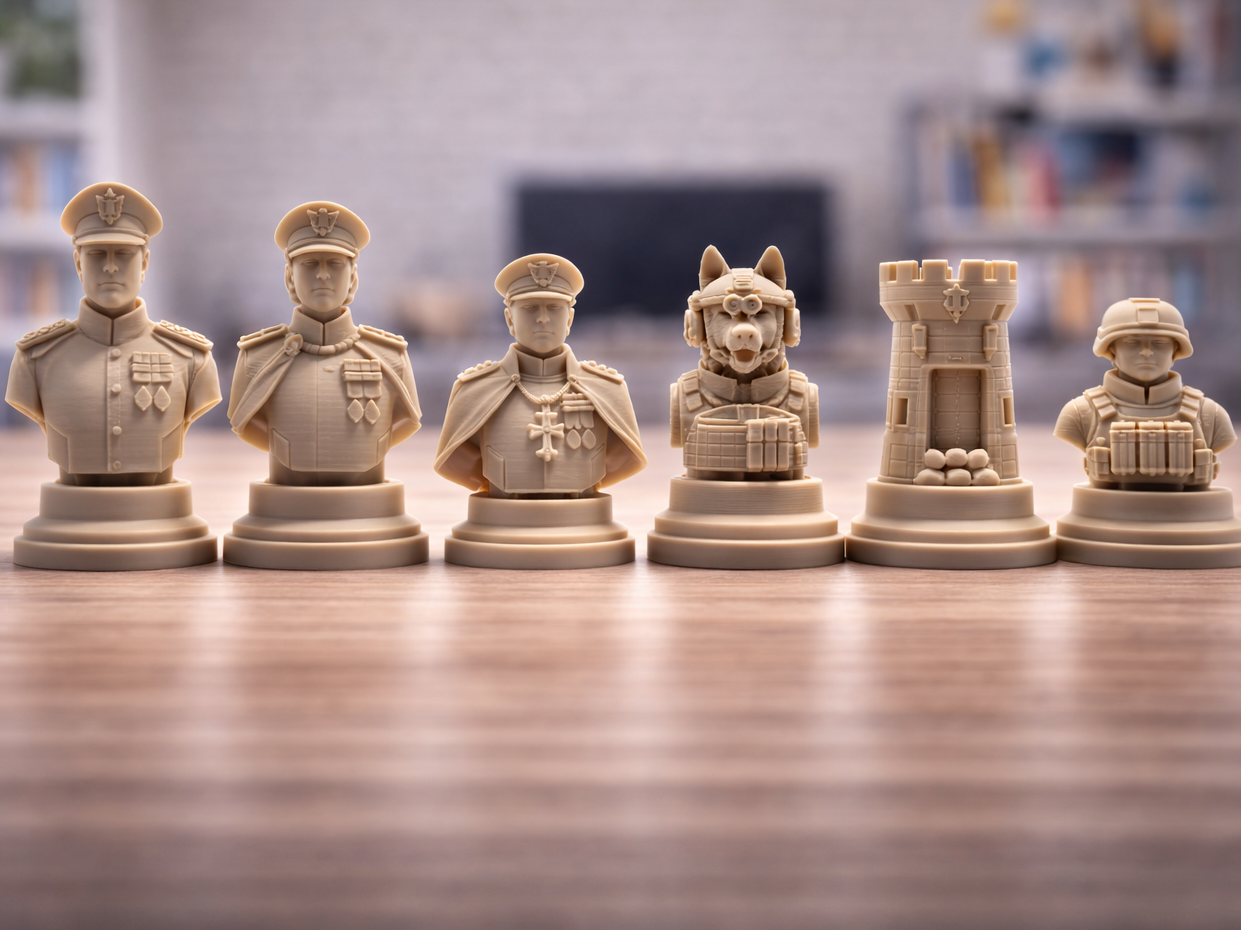 Soldier Chess Set
