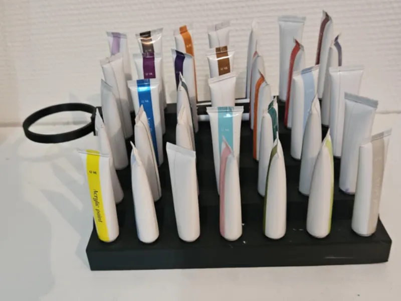 organisateur de peinture action 