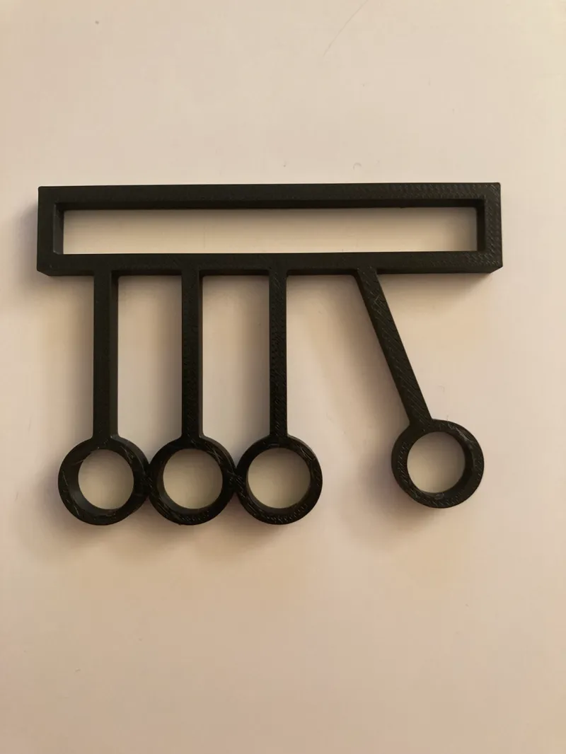 Newtons Cradle wall art