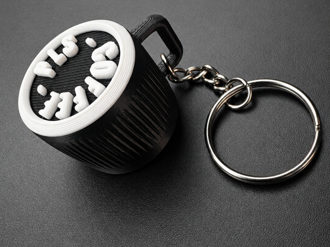 Coffee PLS Keychain 