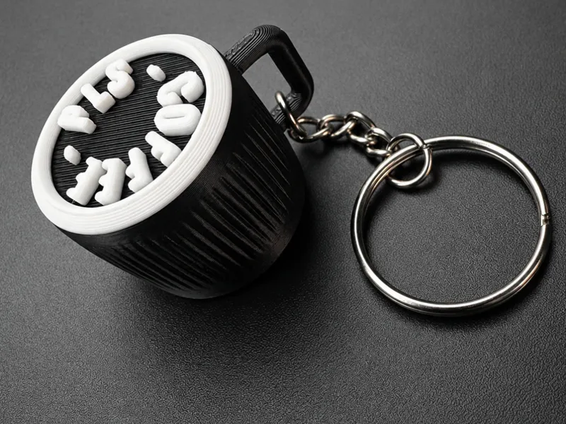 Coffee PLS Keychain 