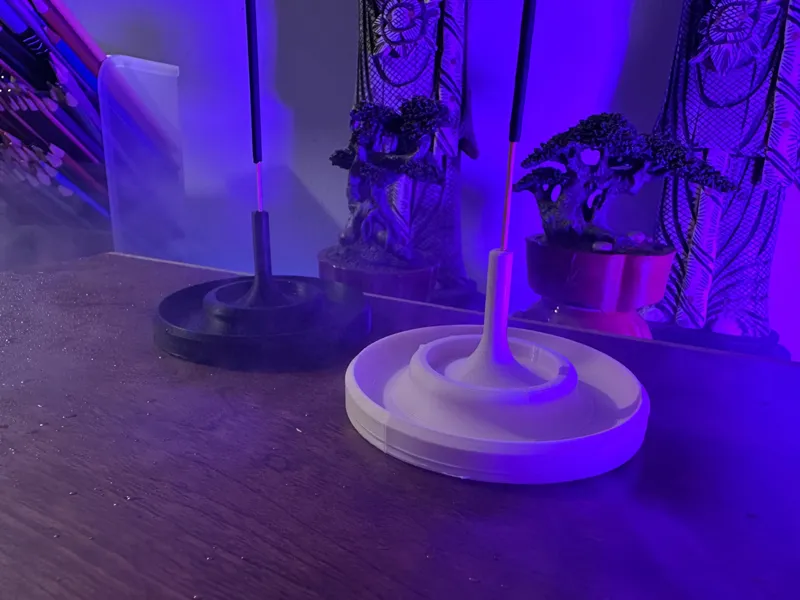 Incense stick holder no supports