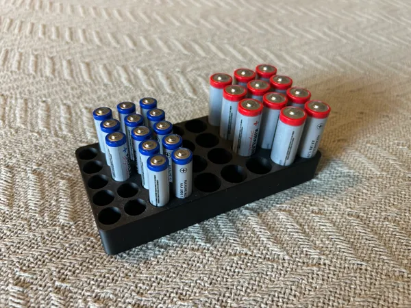 Range-piles combiné AA (20) + AAA (20)