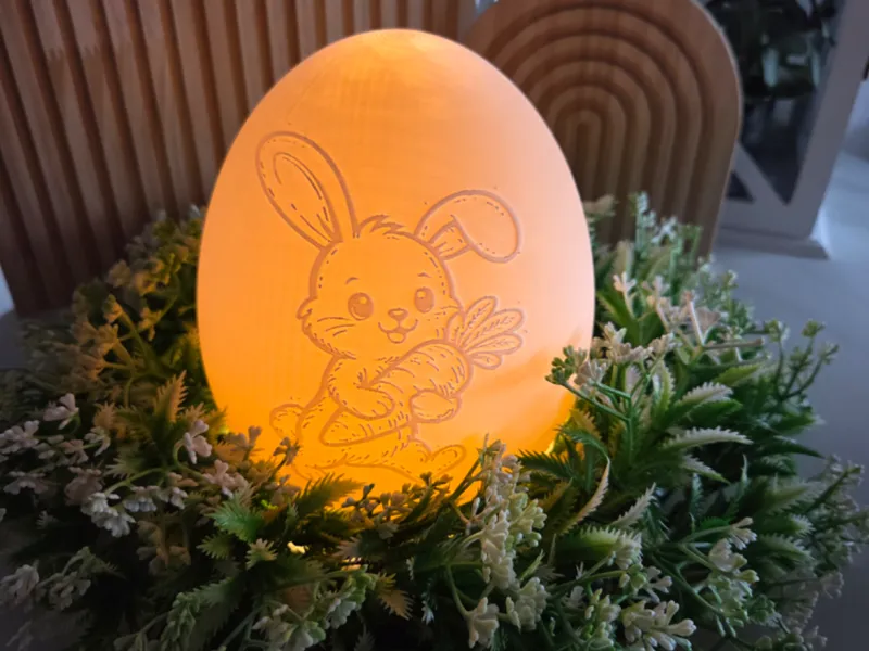 Osterei für Led Lichter 